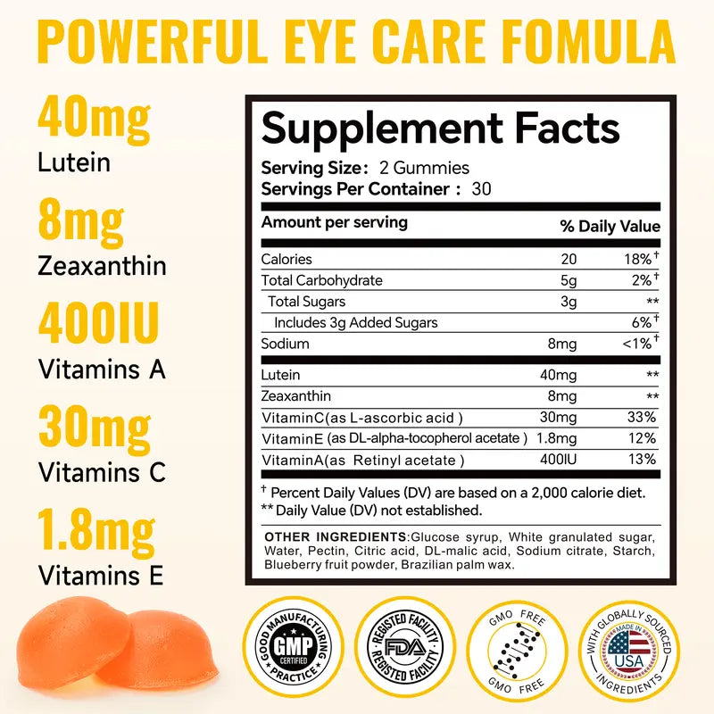 Visurex Lutein+ Gummies