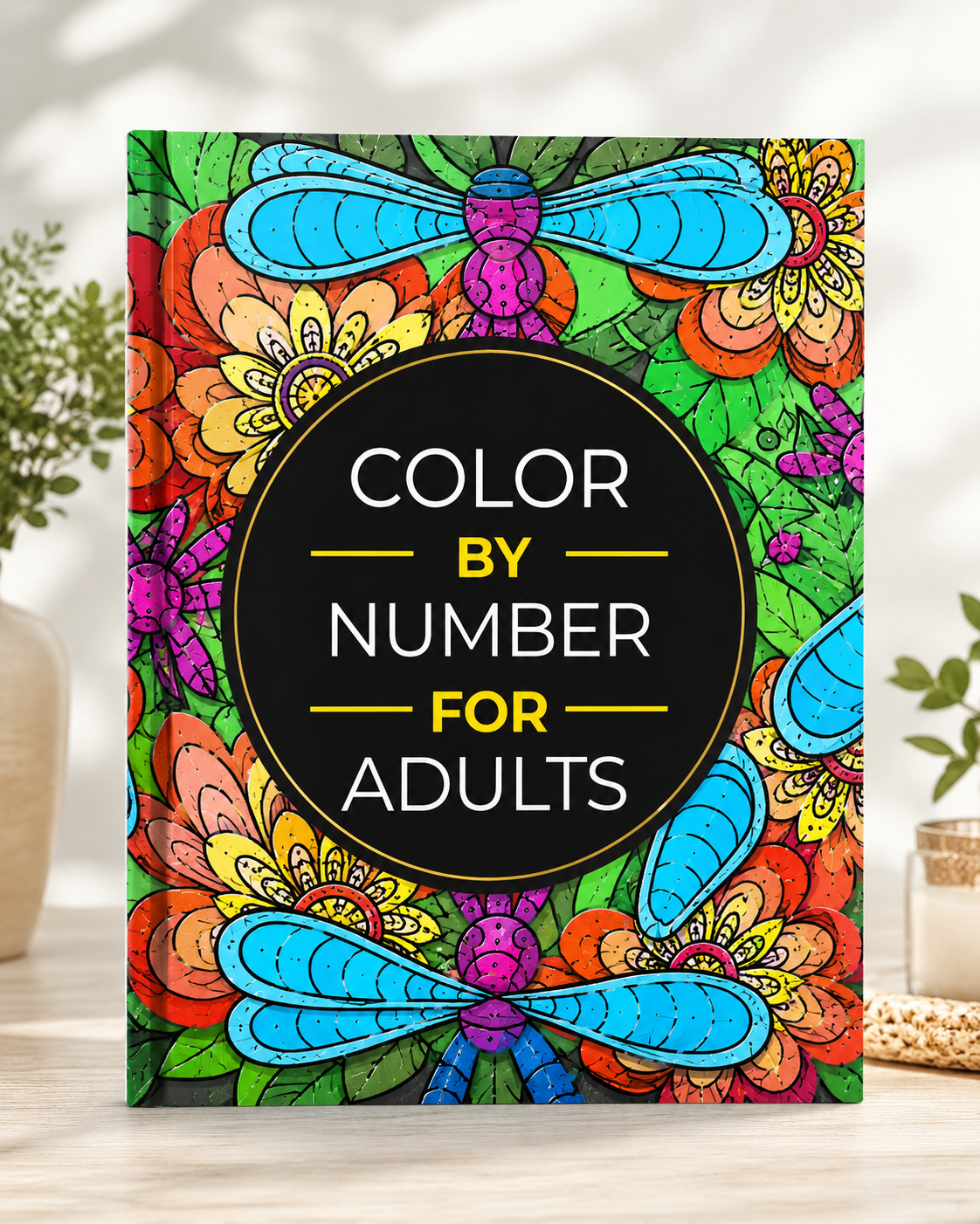 Color By Number Art Book