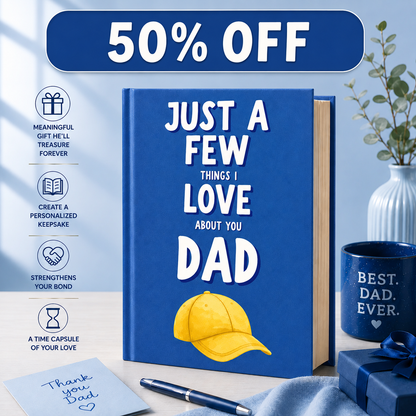 Personalized Gift Book for Dad