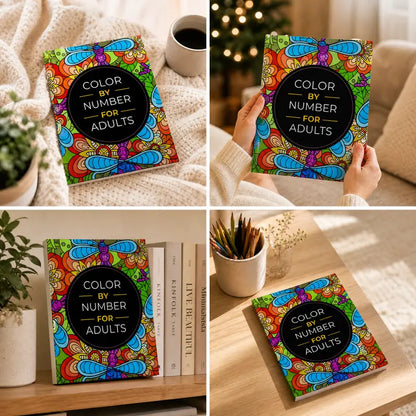 Color By Number Art Book